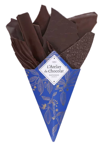 fleur chocolat